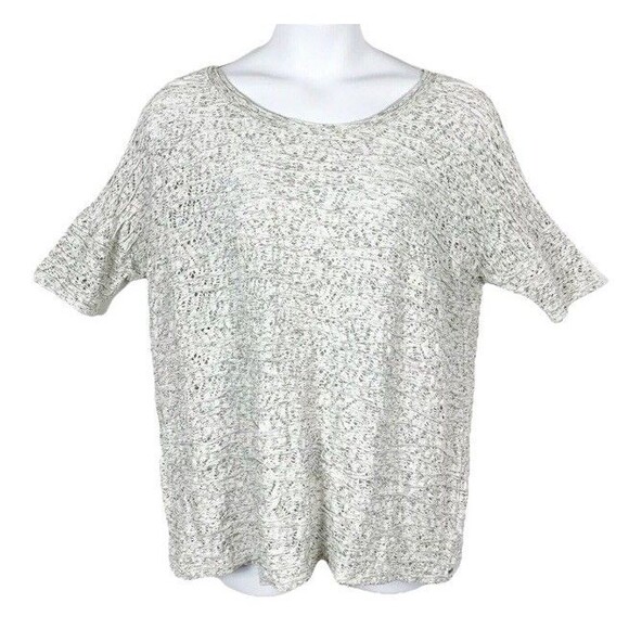 NEON BUDDHA Top Size Large Open Weave Knit Art To Wear Boxy Womens Active - Picture 10 of 10